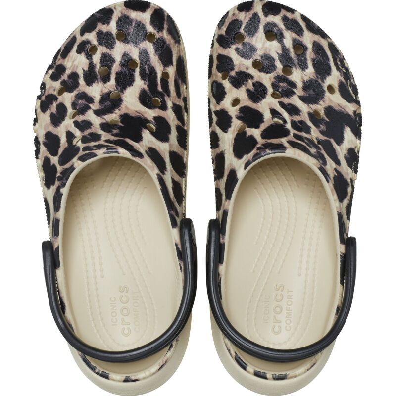 Crocs™ Baya Platform Printed Clog Leopard