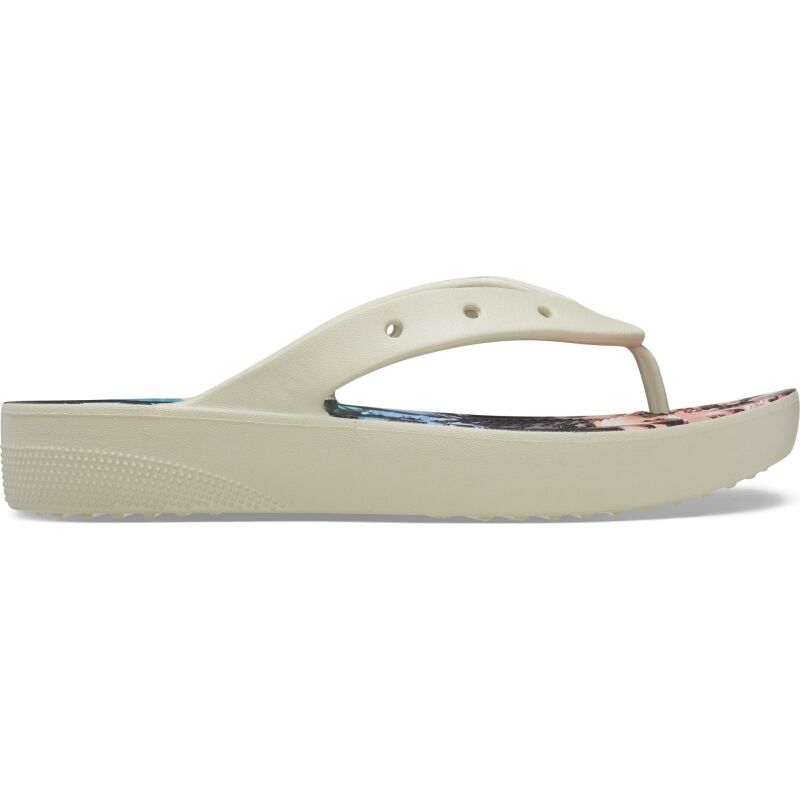 Crocs™ Classic Platform Retro Resort Flip Bone/Multi