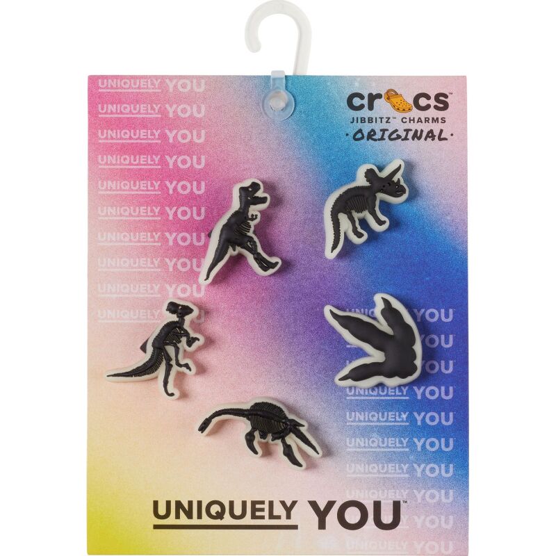 Crocs™ GLOW IN THE DARK DINO 5 PACK G1031600-MU