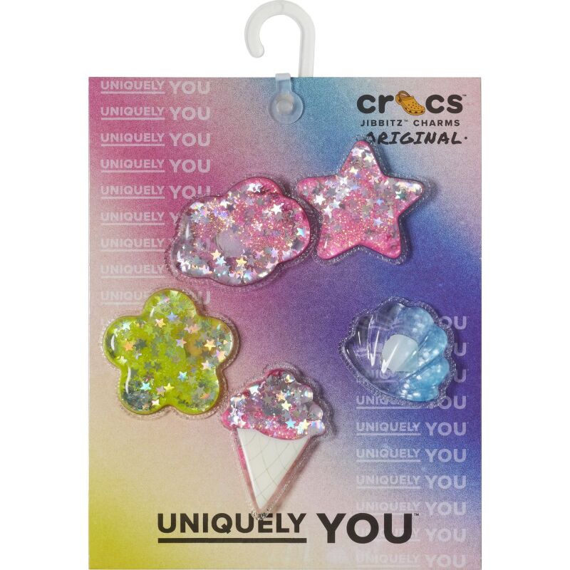 Crocs™ SQUISH GLITTER ICONS 5 PACK G1032400-MU