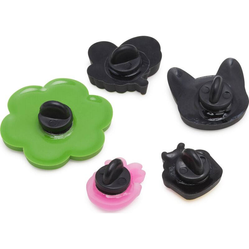 Crocs™ JUICY PIN BACKER 5-PACK G0885600-MU