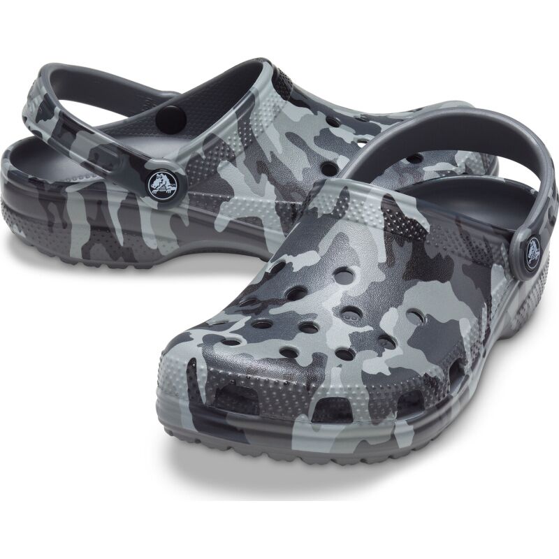 Crocs™ Classic Printed Camo Clog Slate Grey/Multi