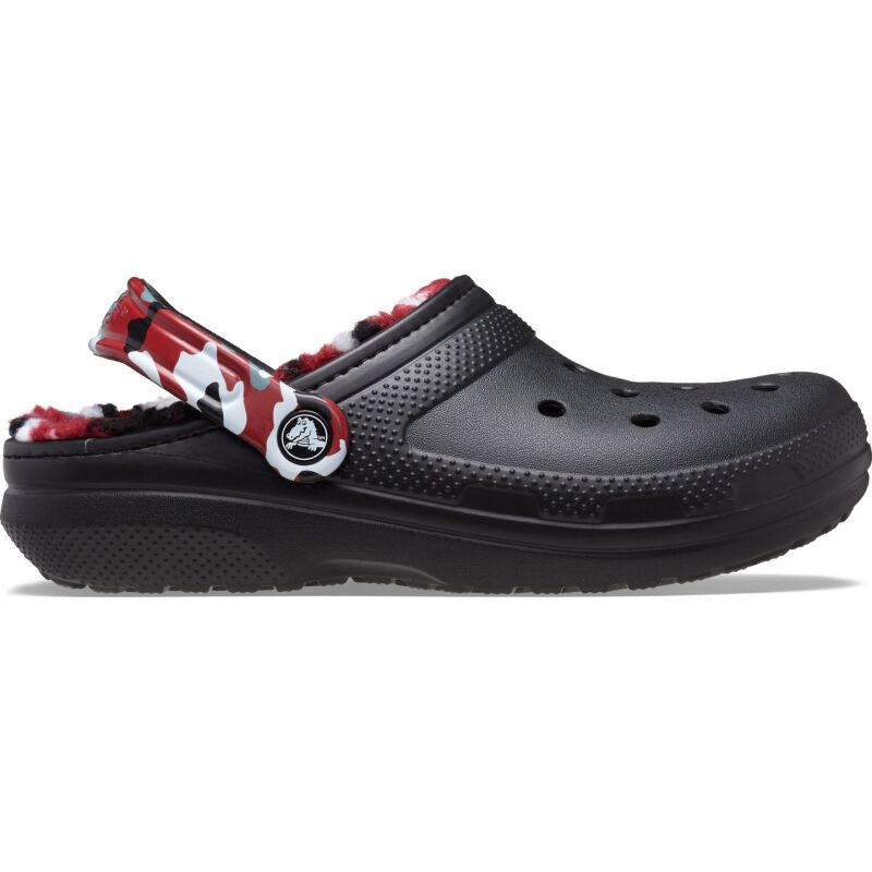 Сабо Crocs™ Classic Lined Camo Clog  Black/Red