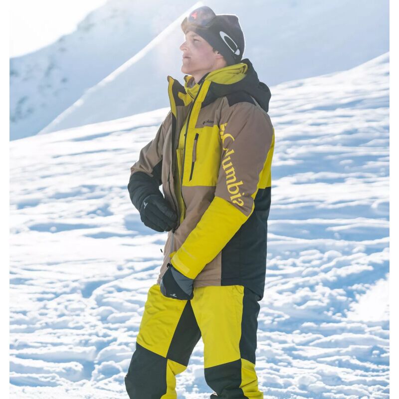 Columbia TIMBERTURNER II JACKET MEN'S Delta/Black/Laser Lemon
