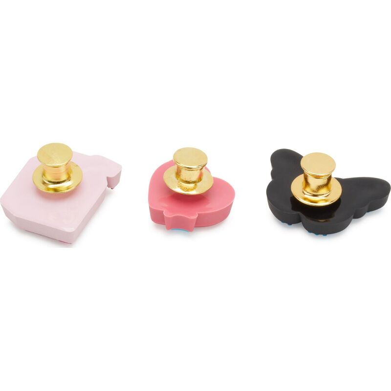 Crocs™ PINK BLUE PIN BACKER 3-PACK G0877500-MU