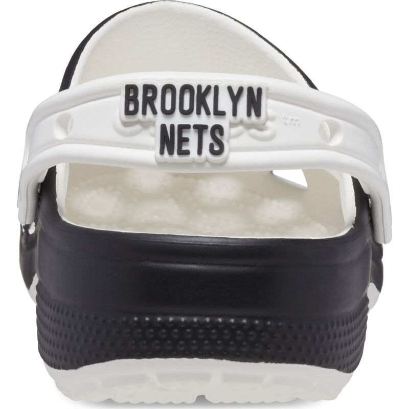 Crocs™ NBA Brooklyn Nets Classic Clog White/Black