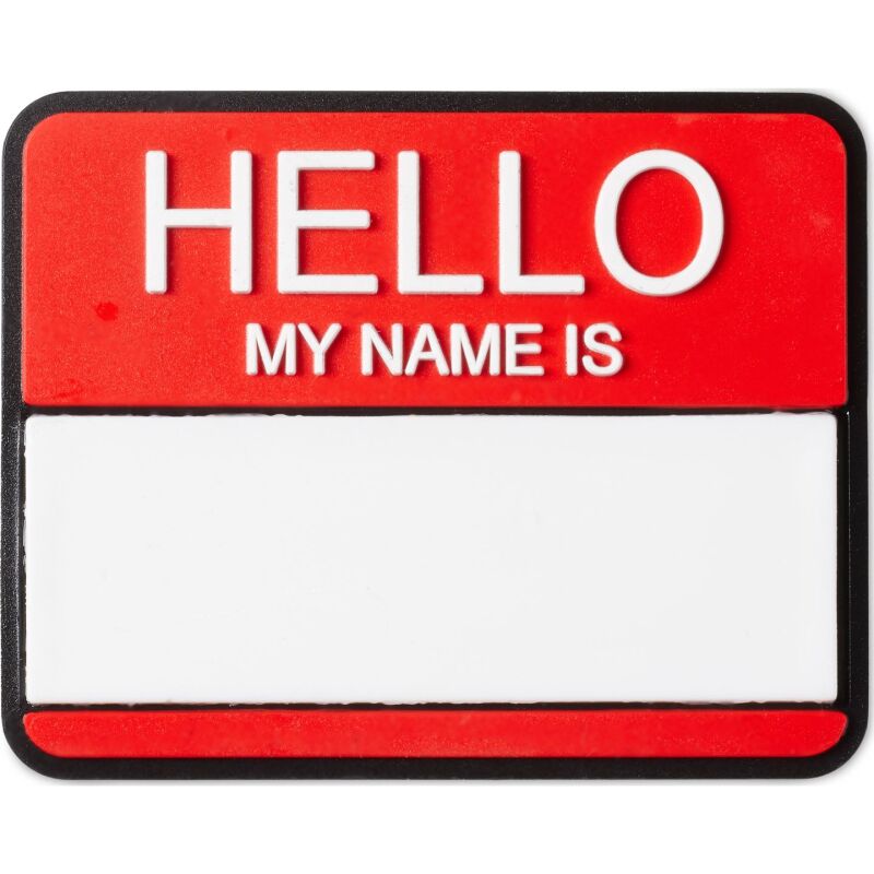 Crocs™ Hello My Name Is Multi