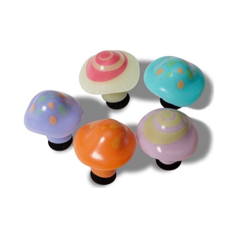 Crocs™ Crocs GLOW IN THE DARK SHROOMS 5 PACK G1052700-MU