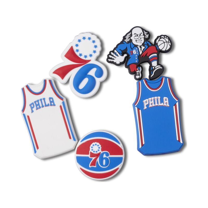 Crocs™ Crocs NBA PHILADELPHIA 76ERS 5 PACK G1048800-MU