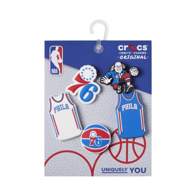 Crocs™ Crocs NBA PHILADELPHIA 76ERS 5 PACK G1048800-MU