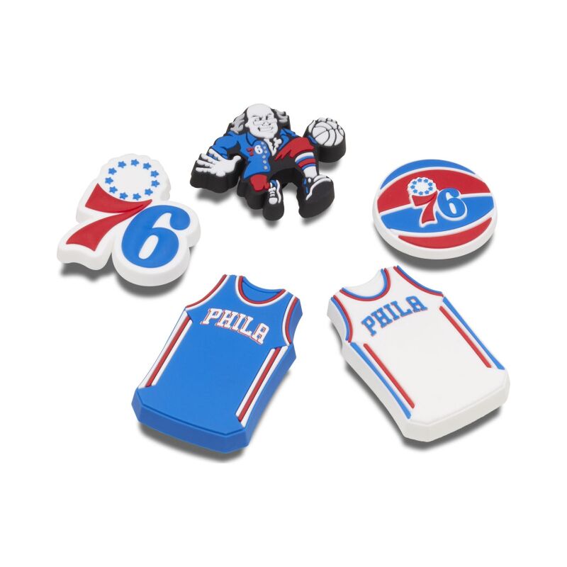 Crocs™ Crocs NBA PHILADELPHIA 76ERS 5 PACK G1048800-MU