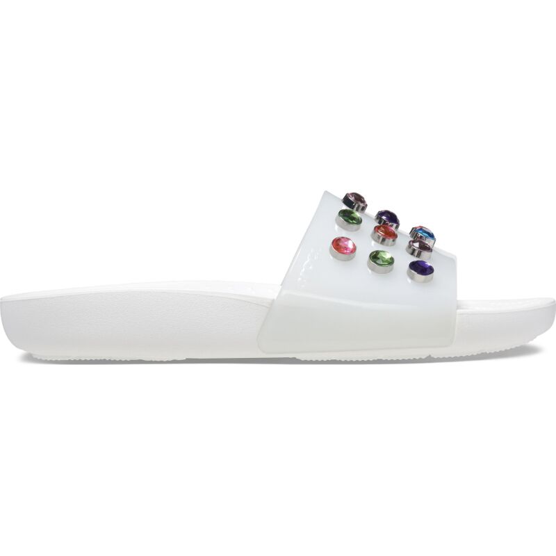 Crocs™ Splash Gem Slide White/Multi