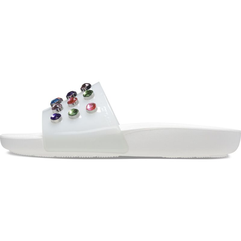 Crocs™ Splash Gem Slide White/Multi