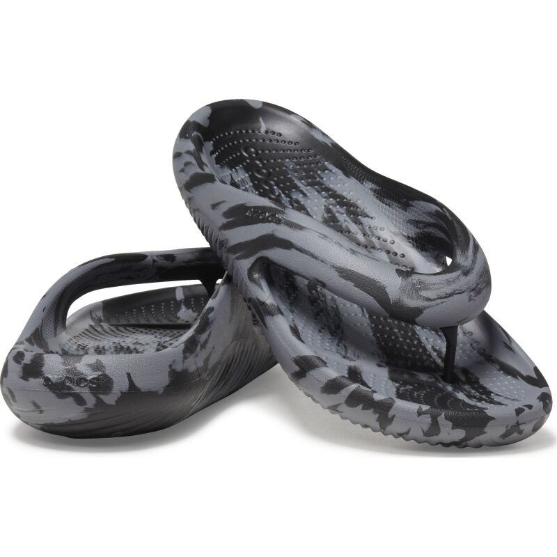 Crocs™ Mellow Marbled Flip Black/Charcoal