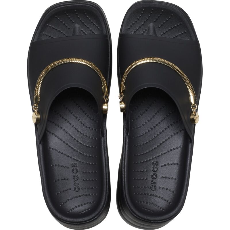 Crocs™ Skyline Chain Slide Black/Gold