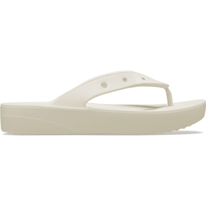 Crocs™ Classic Platform Flip Women's Bone