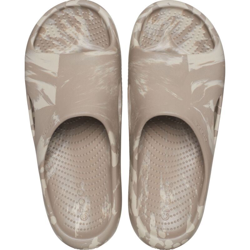 Crocs™ Mellow Marbled Slide Mushroom/Cobblestone