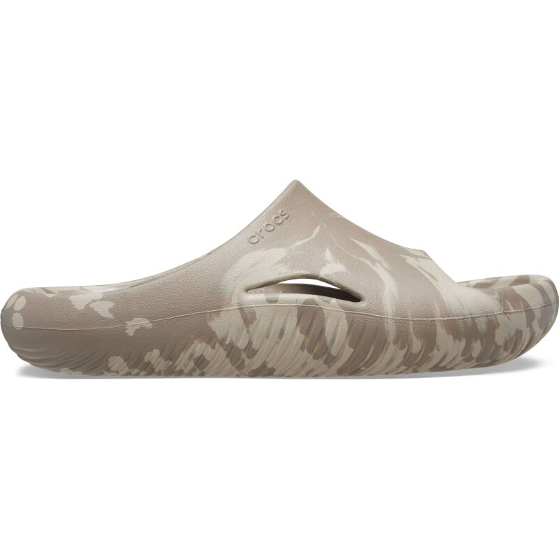 Crocs™ Mellow Marbled Slide Mushroom/Cobblestone