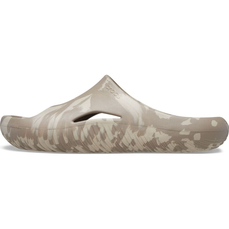 Crocs™ Mellow Marbled Slide Mushroom/Cobblestone