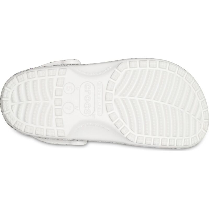 Crocs™ Classic Starry Glitter Clog White/SilGliter