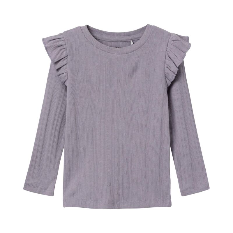 Name It LONG SLEEVED TOP 13219688 Lavender Gray