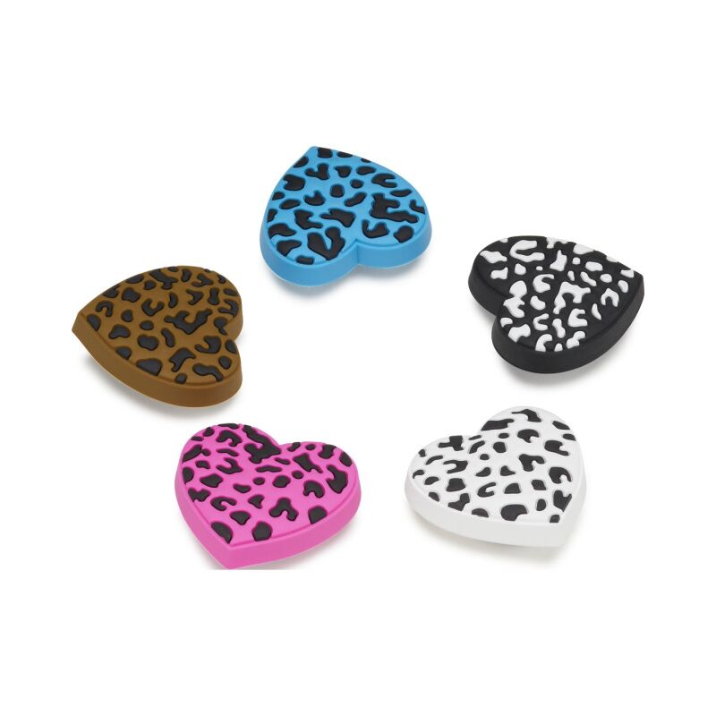 Crocs™ LEOPARD ANIMAL PRINT HEART 5 PACK G1131800-MU 