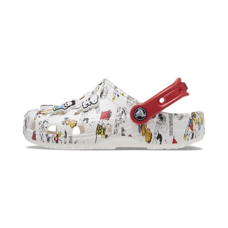 Crocs™ Peanuts Classic Clog Kid's White/Multi