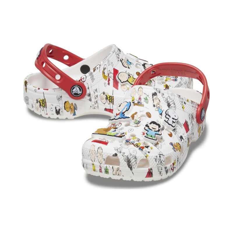 Crocs™ Peanuts Classic Clog Kid's White/Multi