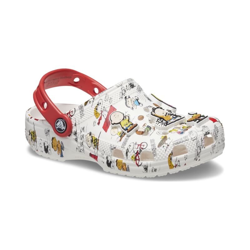 Crocs™ Peanuts Classic Clog Kid's 208631 White/Multi