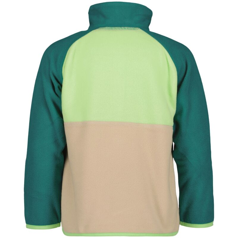 DIDRIKSONS MONTE KID'S HALF BUTTON Pale Green