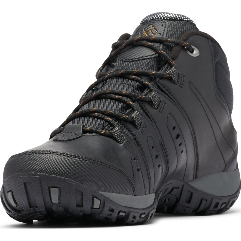 Columbia WOODBURN II CHUKKA WP OMNI-HEAT Black, Goldenro