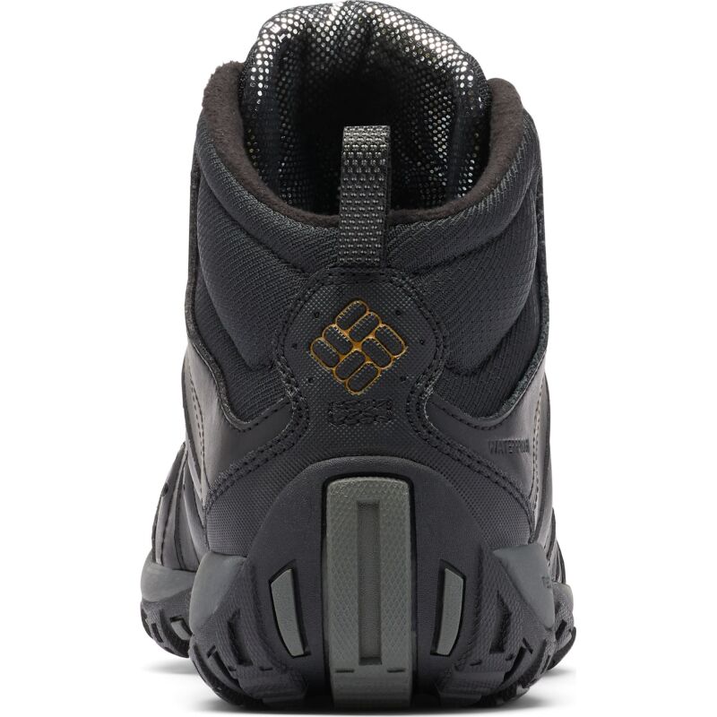 Columbia WOODBURN II CHUKKA WP OMNI-HEAT Black, Goldenro