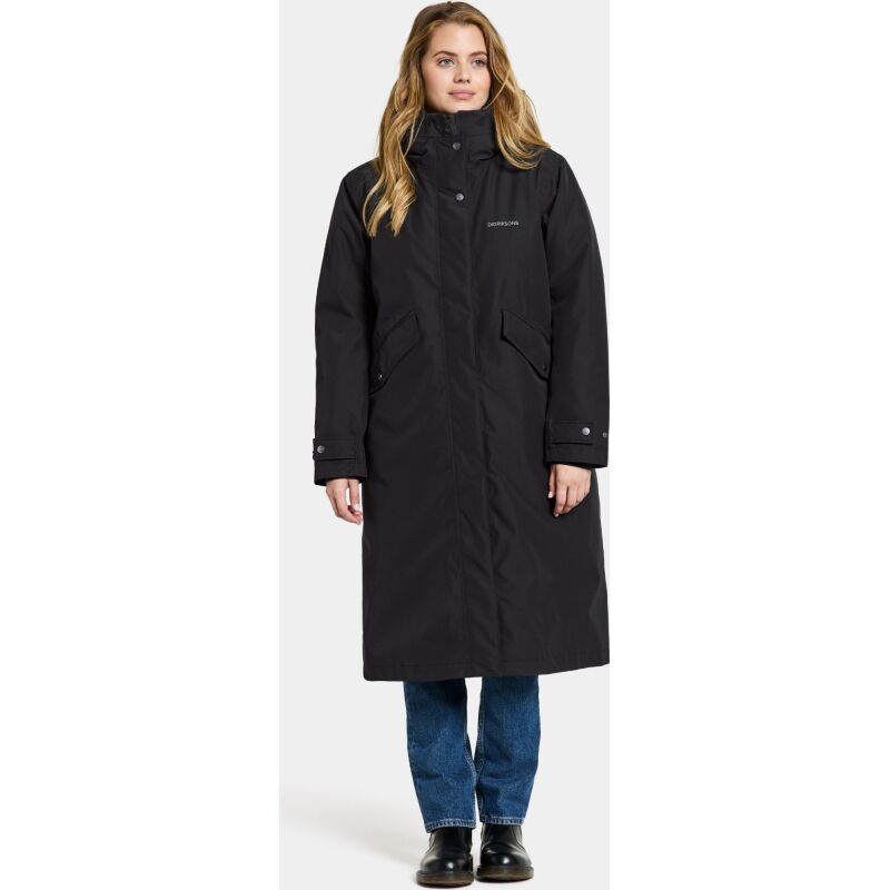 DIDRIKSONS MIA LONG WOMEN'S PARKA Black