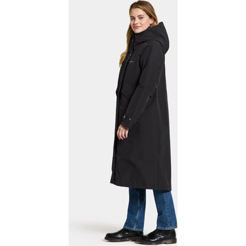 DIDRIKSONS MIA LONG WOMEN'S PARKA Black