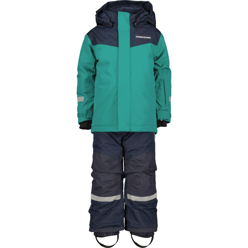 DIDRIKSONS SKARE KID'S SET Petrol Green