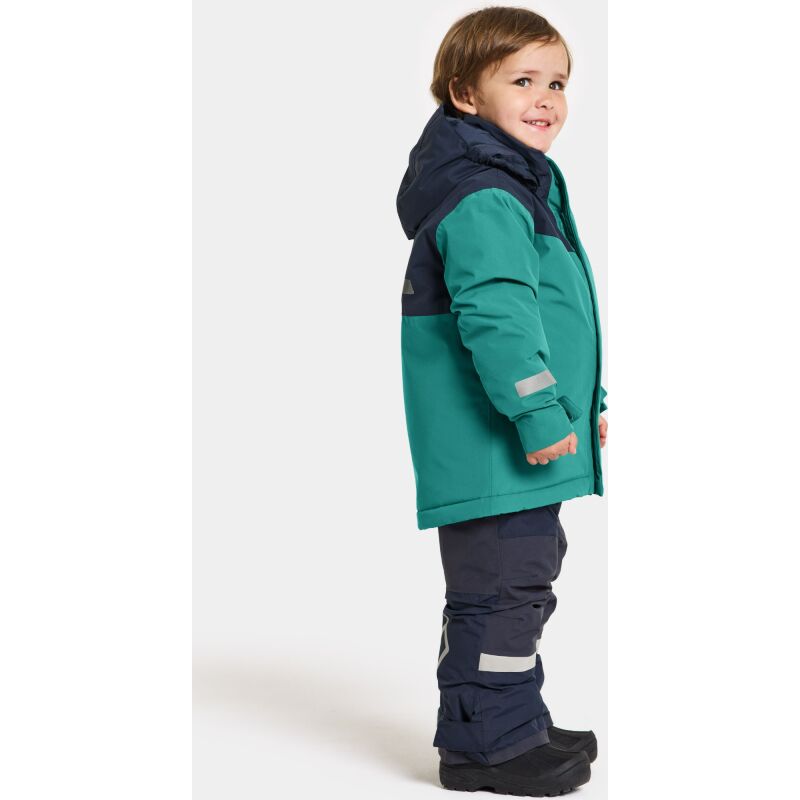 DIDRIKSONS SKARE KID'S SET Petrol Green