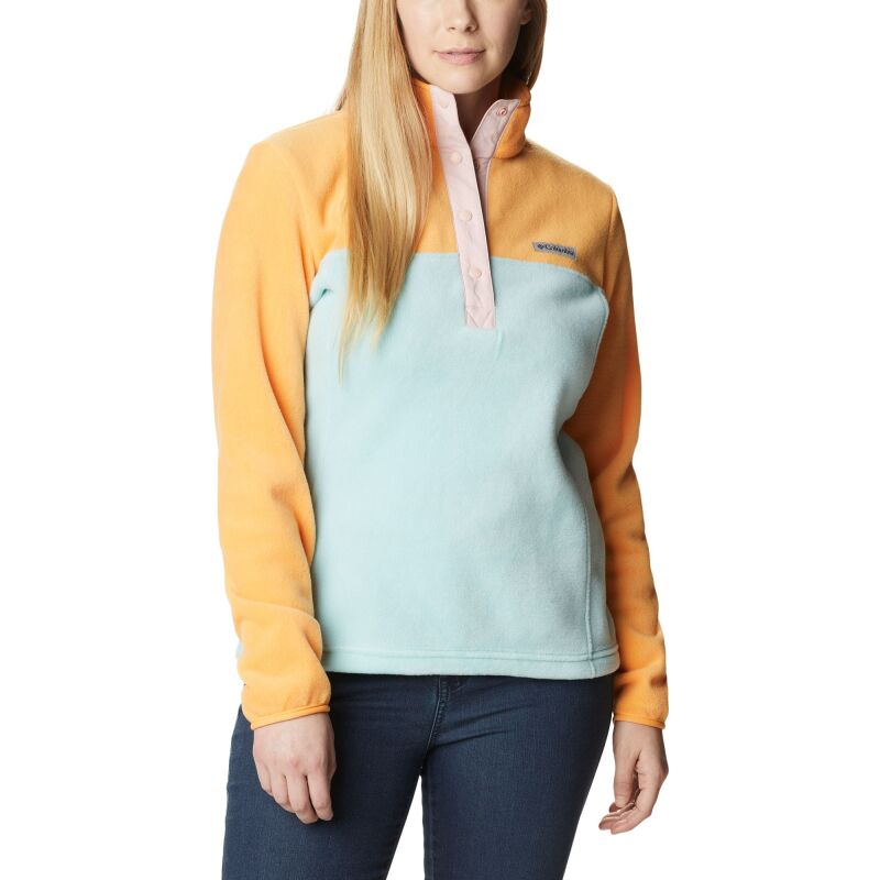 Columbia Benton Springs Snap Pullover Aqua Haze, Suns