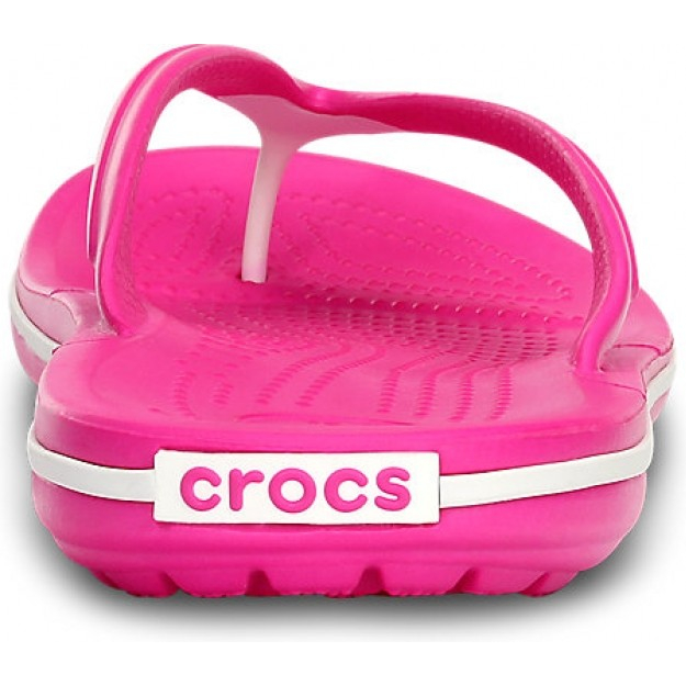Crocs™ Crocband™ Flip Neon Magenta/White