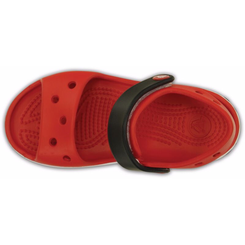 Crocs™ Kids' Crocband Sandal Flame/White