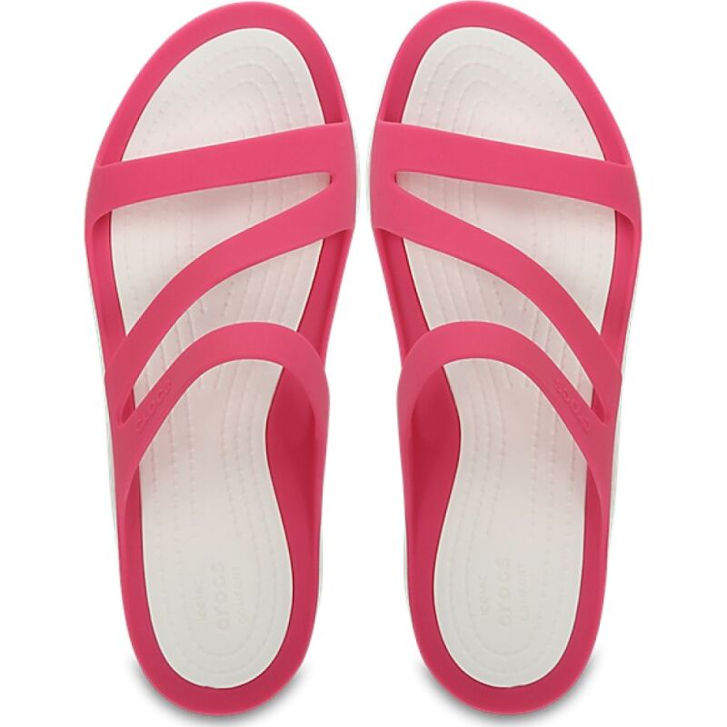 Crocs™ Women's Swiftwater Sandal Paradise Pink/White