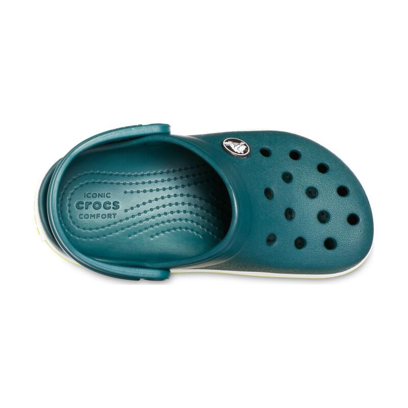 Crocs™ Kids' Crocband Clog Evergreen