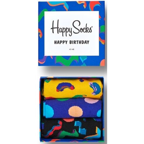 Happy Socks Happy Birthday Gift Box Multi 2700