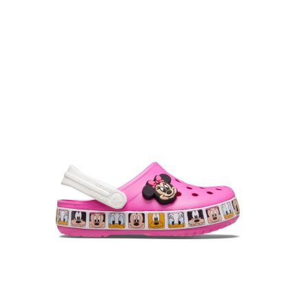 Сабо Crocs™ FunLab Minnie Mouse Band Clog Kid's 207720 Electric Pink
