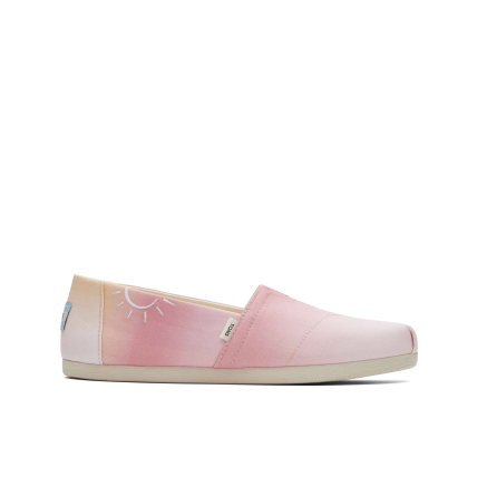 TOMS Canvas Women's Alpargata Candy Pink Ombre