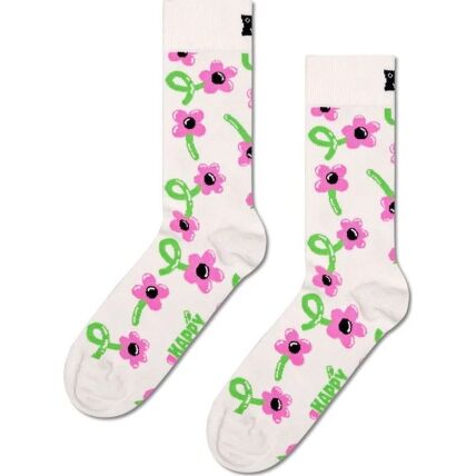 Happy Socks Balloon Flower White