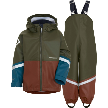 Дощовик DIDRIKSONS WATERMAN KIDS SET 7 Deep Green