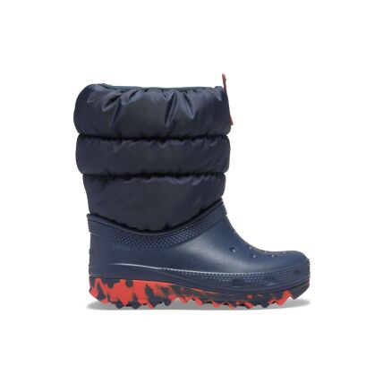 Crocs™ Classic Neo Puff Boot Kid's Navy