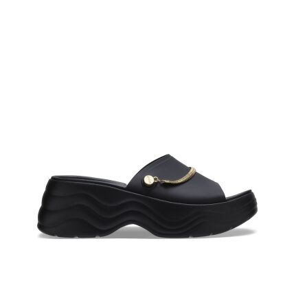 Crocs™ Skyline Chain Slide Black/Gold