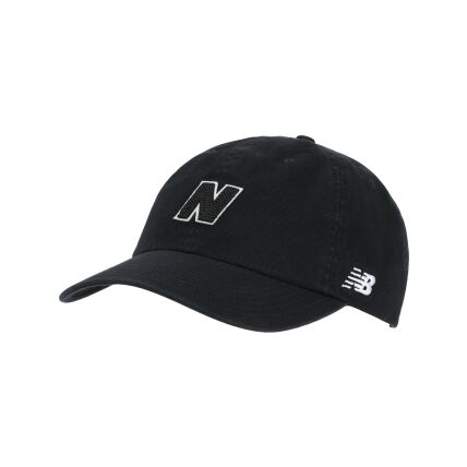 New Balance 6 Panel Block N Hat V 2.0 Black