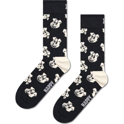 Happy Socks Dog Sock Black